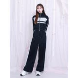 バイカラーラインパンツ（セットアップ可能） | EATME | 詳細画像8 