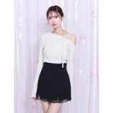 シアーレイヤードスリットミニスカート | EATME | 詳細画像18 