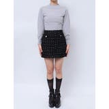 ツイードミニスカート（セットアップ可能） | EATME | 詳細画像32 