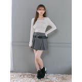 ベルテッドミニスカート | EATME | 詳細画像29 