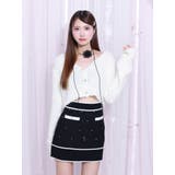 バイカラーストーンニットスカート（セットアップ可能） | EATME | 詳細画像13 