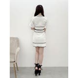 バイカラーストーンニットスカート（セットアップ可能） | EATME | 詳細画像21 