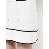 バイカラーストーンニットスカート（セットアップ可能） | EATME | 詳細画像32 