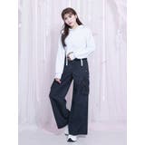 カットアウトデニムカーゴパンツ | EATME | 詳細画像15 