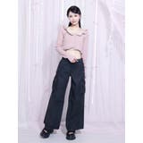 カットアウトデニムカーゴパンツ | EATME | 詳細画像19 