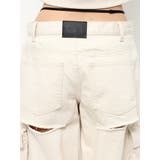 カットアウトデニムカーゴパンツ | EATME | 詳細画像25 