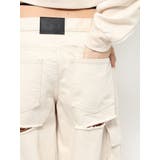 カットアウトデニムカーゴパンツ | EATME | 詳細画像27 