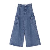 カットアウトデニムカーゴパンツ | EATME | 詳細画像39 