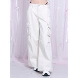 カットアウトデニムカーゴパンツ | EATME | 詳細画像5 