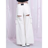 カットアウトデニムカーゴパンツ | EATME | 詳細画像6 