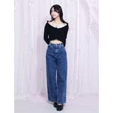 ピンタックワイドデニムパンツ | EATME | 詳細画像10 