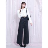 ピンタックワイドデニムパンツ | EATME | 詳細画像16 