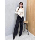 ピンタックワイドデニムパンツ | EATME | 詳細画像31 