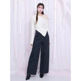 ピンタックワイドデニムパンツ | EATME | 詳細画像4 