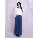 ピンタックワイドデニムパンツ | EATME | 詳細画像5 