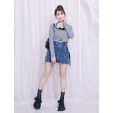 サイドレースアップデニムスカート | EATME | 詳細画像12 