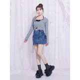 サイドレースアップデニムスカート | EATME | 詳細画像13 