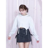 サイドレースアップデニムスカート | EATME | 詳細画像5 