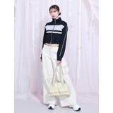 バイカラーラインジップスウェット（セットアップ可能） | EATME | 詳細画像13 