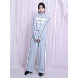 バイカラーラインジップスウェット（セットアップ可能） | EATME | 詳細画像20 