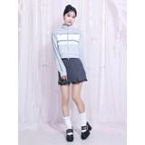 バイカラーラインジップスウェット（セットアップ可能） | EATME | 詳細画像29 