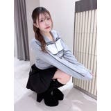 バイカラーラインジップスウェット（セットアップ可能） | EATME | 詳細画像44 