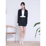 レイヤードデザインジャケット（セットアップ可能） | EATME | 詳細画像14 