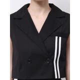 ラインショートベスト(セットアップ可能) | EATME | 詳細画像11