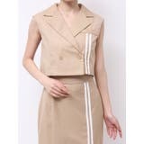 ラインショートベスト(セットアップ可能) | EATME | 詳細画像37