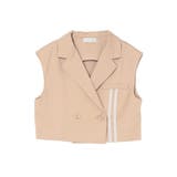 ラインショートベスト(セットアップ可能) | EATME | 詳細画像39