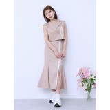 ラインショートベスト(セットアップ可能) | EATME | 詳細画像5