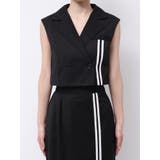 ラインショートベスト(セットアップ可能) | EATME | 詳細画像8