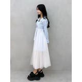 チュールドッキングシャツワンピース | EATME | 詳細画像12