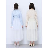 チュールドッキングシャツワンピース | EATME | 詳細画像17