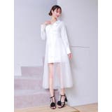 チュールドッキングシャツワンピース | EATME | 詳細画像7