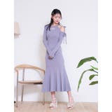 リボンカットアウトマーメイドワンピース | EATME | 詳細画像2