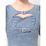 ダブルベルトデザインデニムワンピース | EATME | 詳細画像10