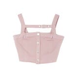 ベルトデニムビスチェ(セットアップ可能) | EATME | 詳細画像38