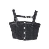 ブラック | ベルトデニムビスチェ(セットアップ可能) | EATME