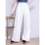 サイドベルトワイドパンツ | EATME | 詳細画像2 