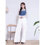 サイドベルトワイドパンツ | EATME | 詳細画像4 