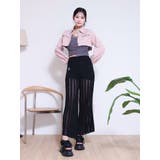 透かし編みラインニットワイドパンツ(セットアップ可能) | EATME | 詳細画像21