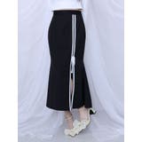 ダブルラインマーメイドスカート(セットアップ可能) | EATME | 詳細画像1