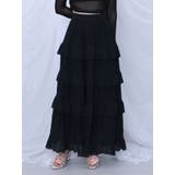 ラッフルティアードロングスカート | EATME | 詳細画像15