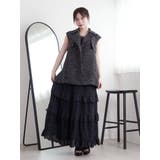 ラッフルティアードロングスカート | EATME | 詳細画像25