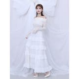 ラッフルティアードロングスカート | EATME | 詳細画像3