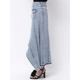 FRONTスリットロングデニムスカート | EATME | 詳細画像15 