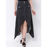 FRONTスリットロングデニムスカート | EATME | 詳細画像24 