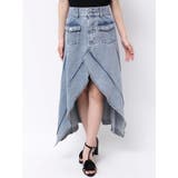 FRONTスリットロングデニムスカート | EATME | 詳細画像25 