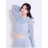 透かし編みラインニット(セットアップ可能) | EATME | 詳細画像3